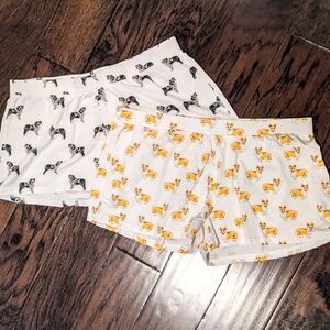 Dog pajama shorts